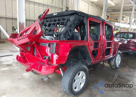 2008 Jeep Wrangler Unlimited X from USA, damaged, VIN 1J4GA39118L521774